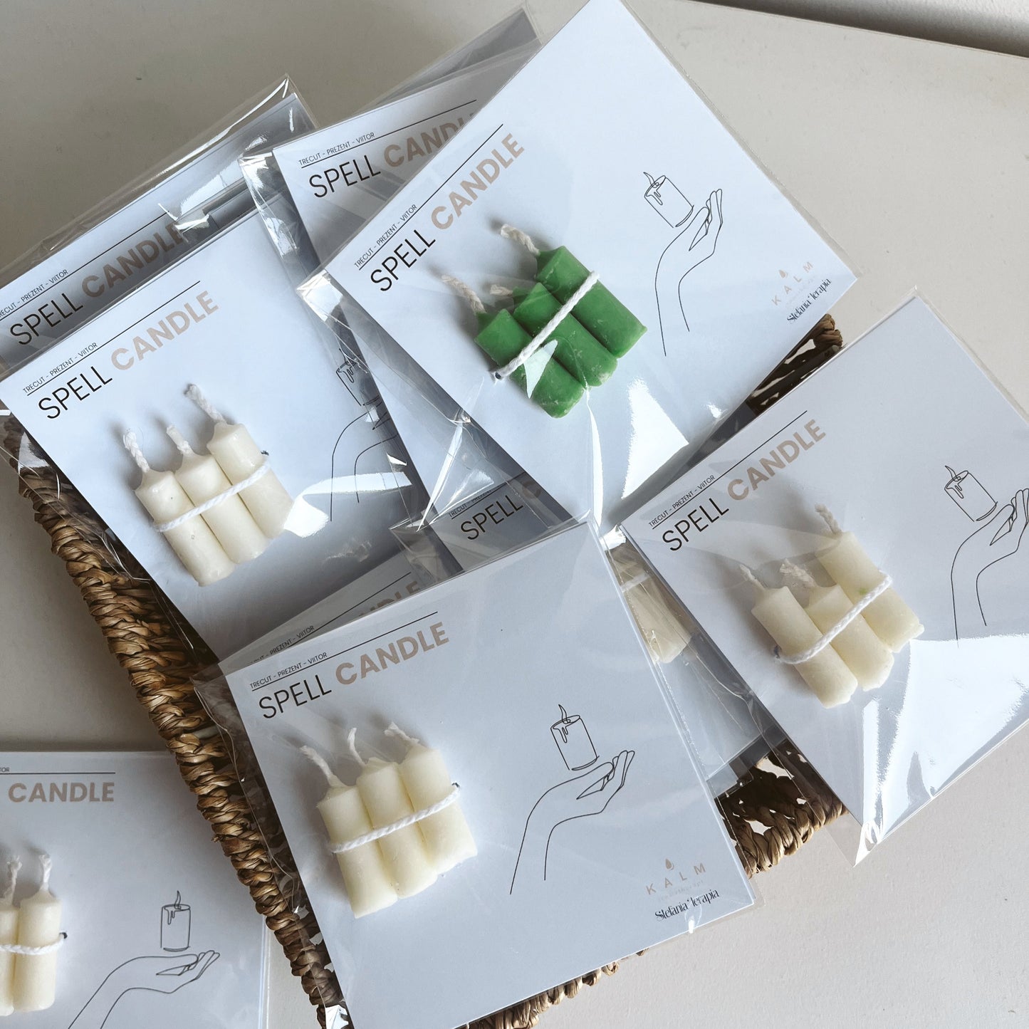 Set Lumânări Ritualice – Trecut, Prezent, Viitor