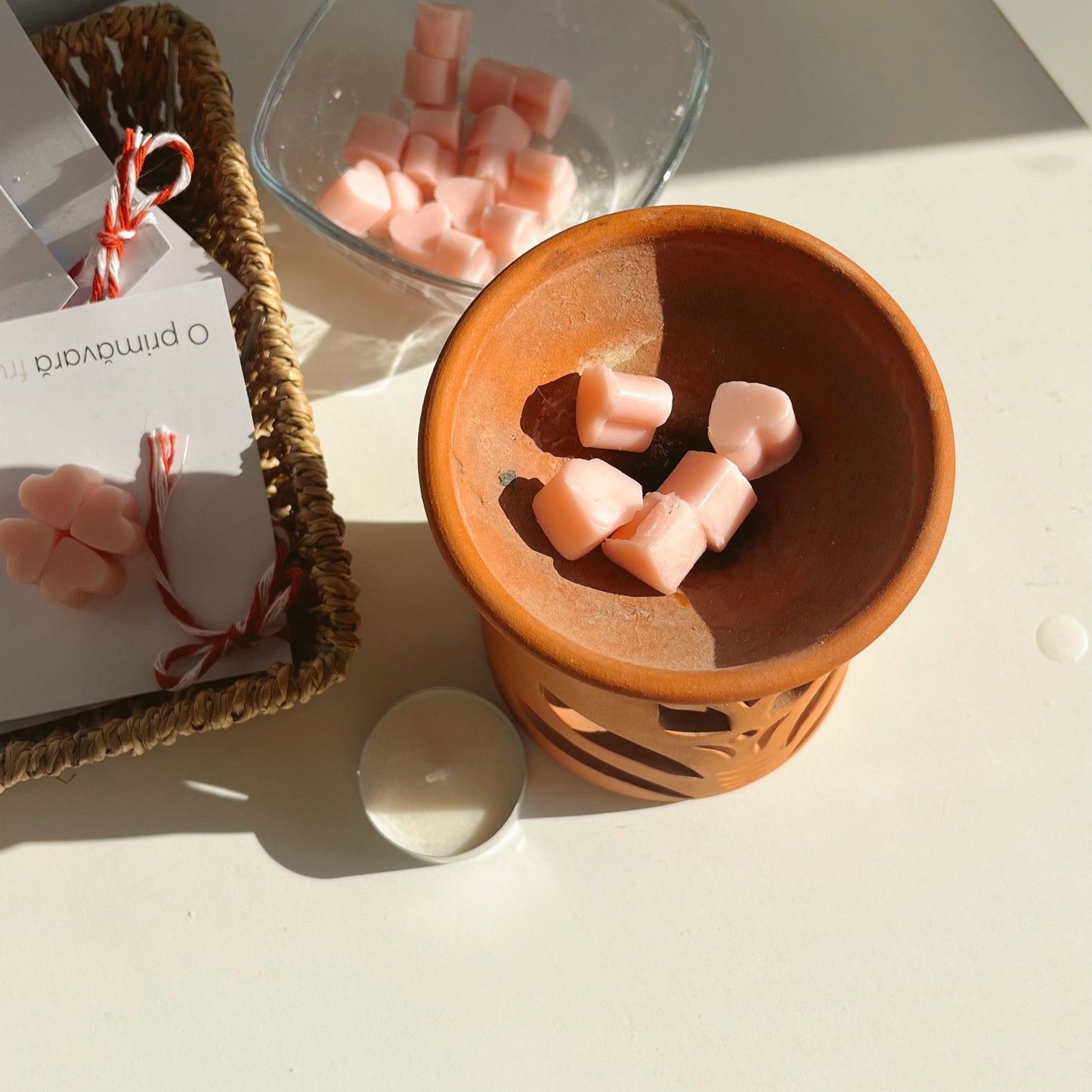 Tabletă parfumată în formă de margaretă